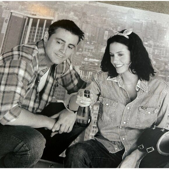 Y2K Friends TV Show Poster New York City Lunch Atop a Skyscraper 36x12 Rolled - Picture 5 of 7